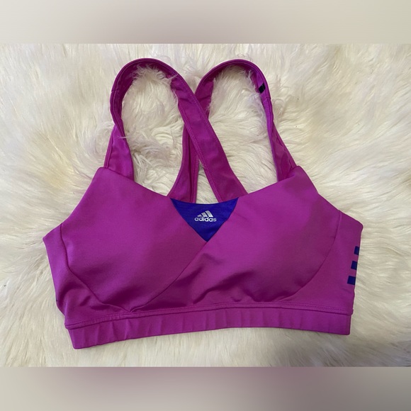 Adidas Sports Bra Women's Infinite Series Supernova Sports Bra Climacool - Picture 3 of 5